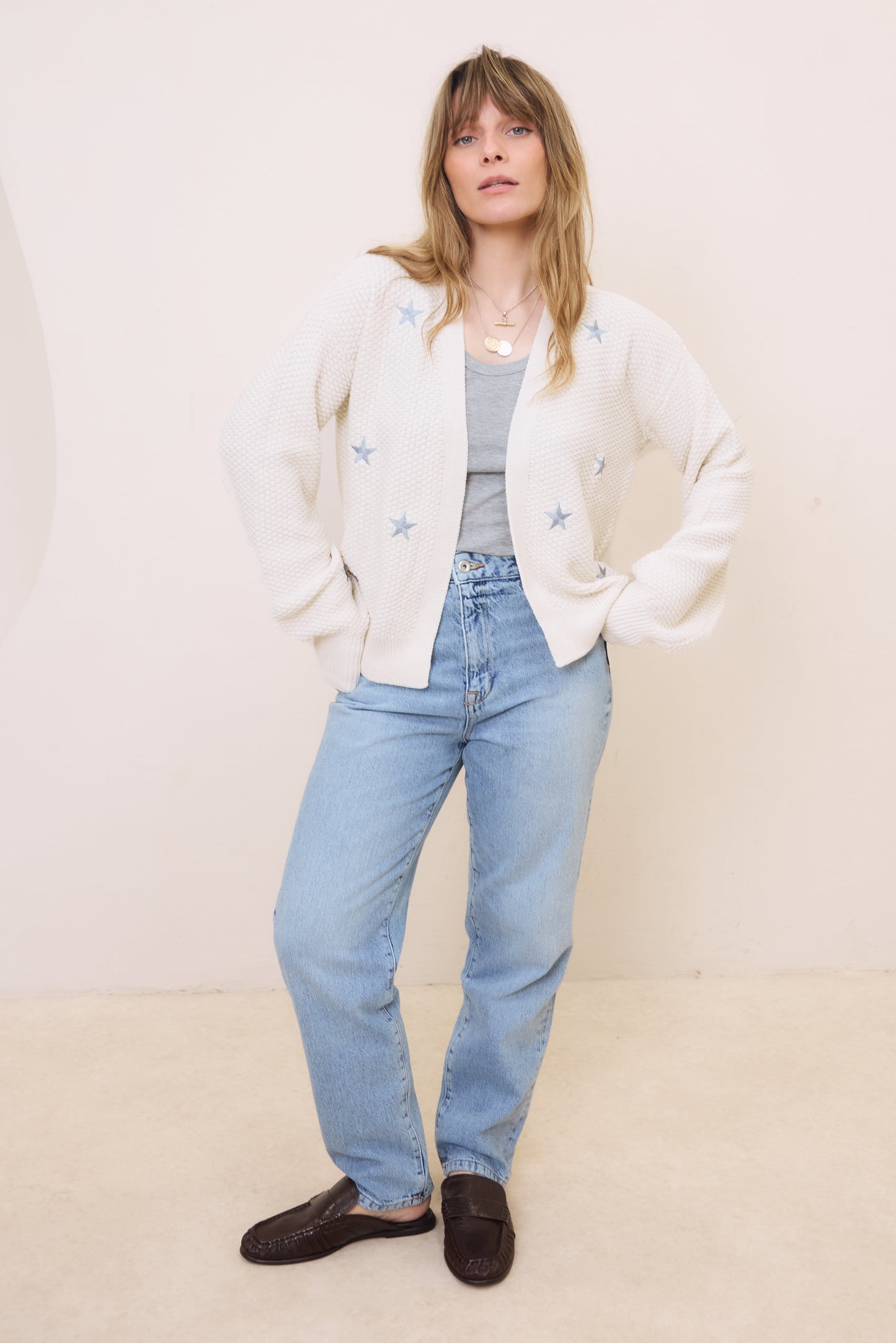 O&F Love Cardigan - Cream