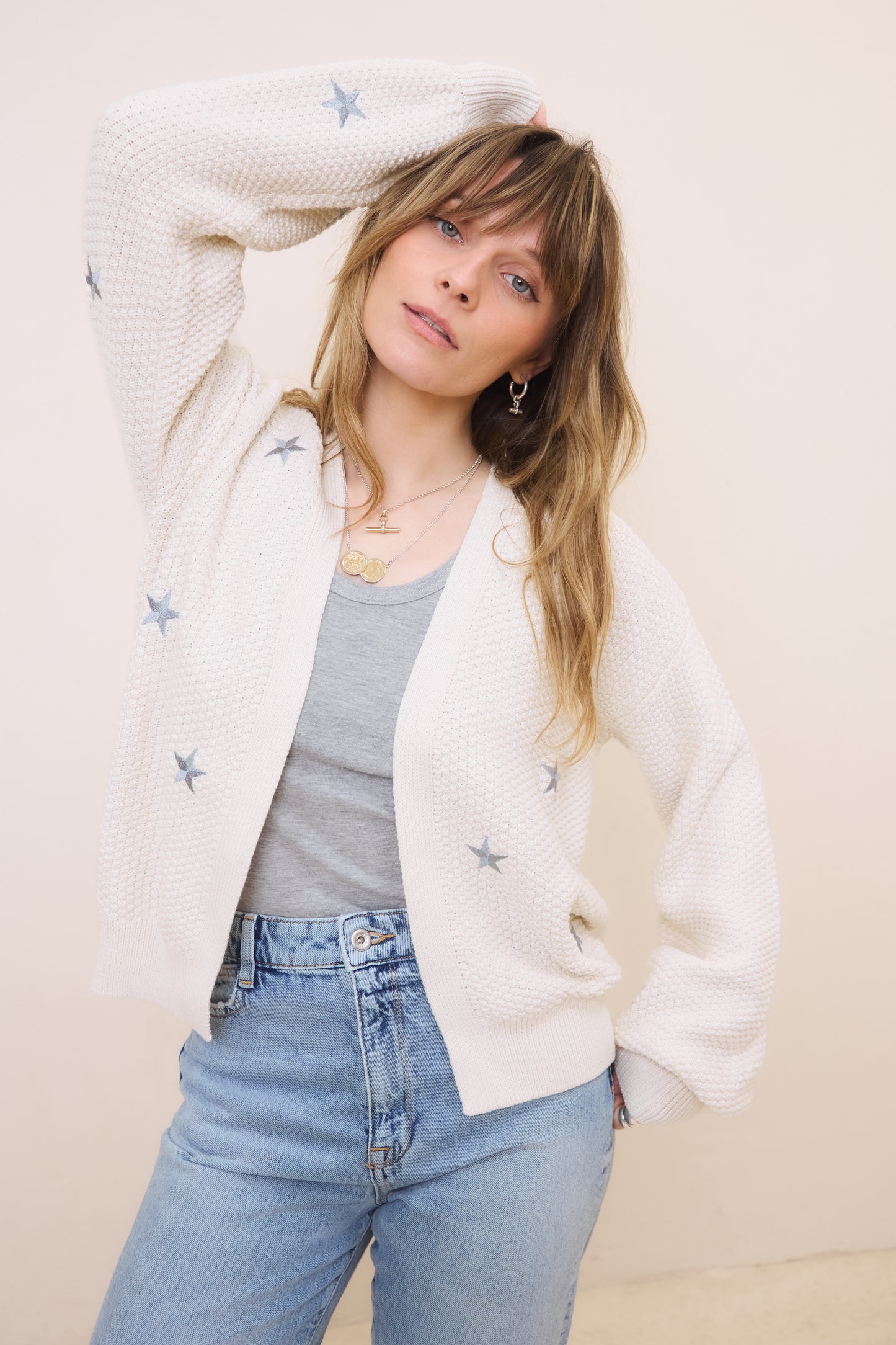 O&F Love Cardigan - Cream