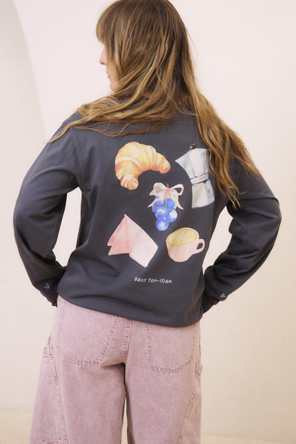 O&F Coffee Lovers Club Longsleeve Tee