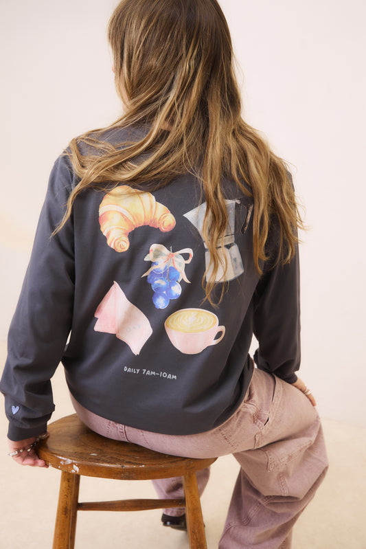 O&F Coffee Lovers Club Longsleeve Tee