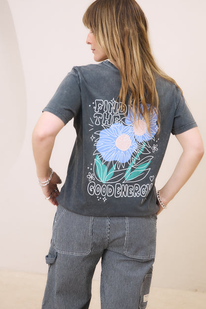 O&F Find The Good Energy Tee