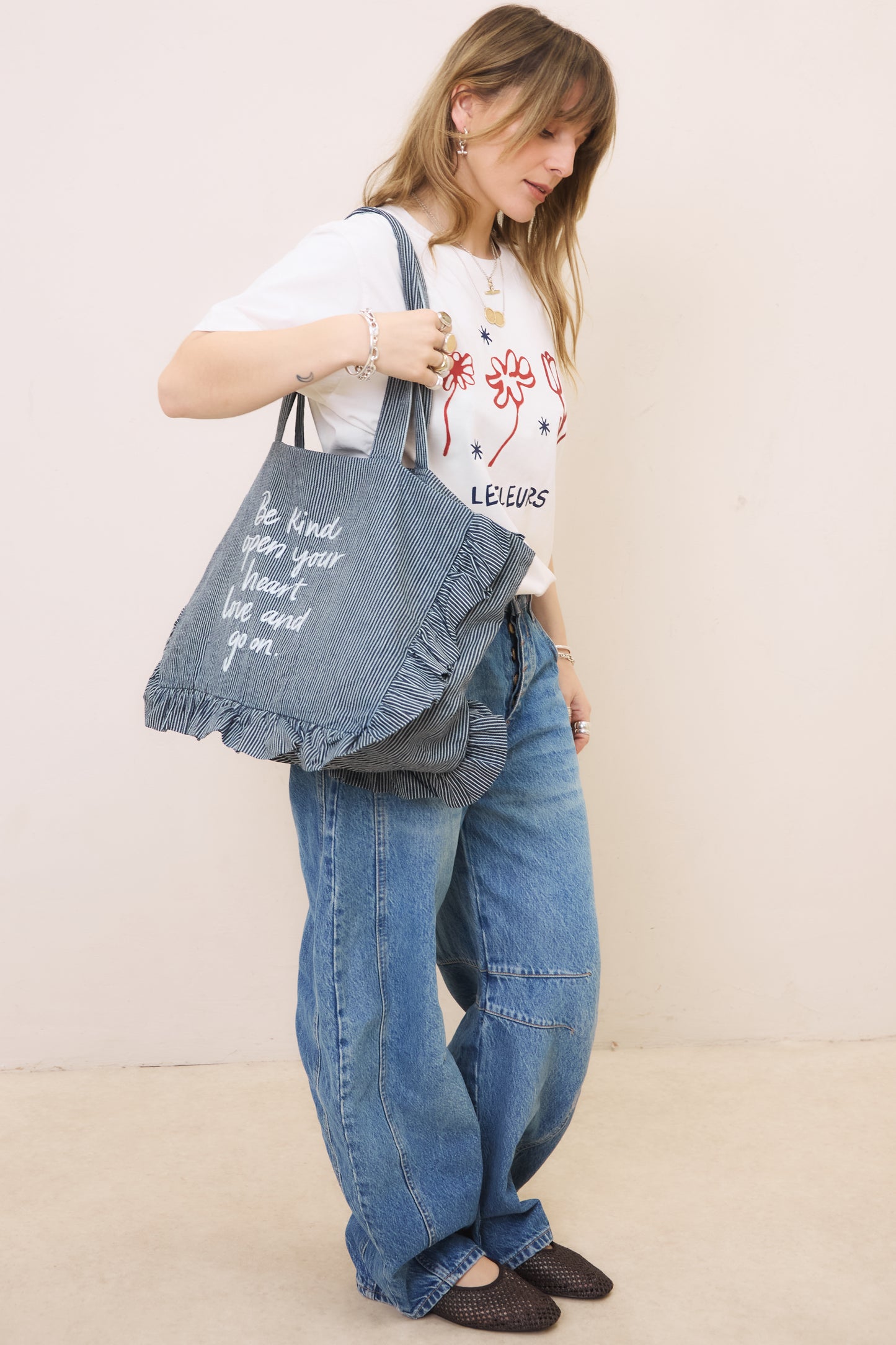 Open Heart Tote Bag