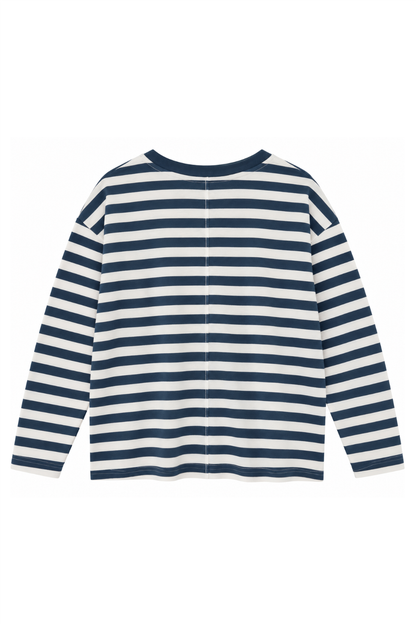 Sample - Oversize Stripe Tee - Medium