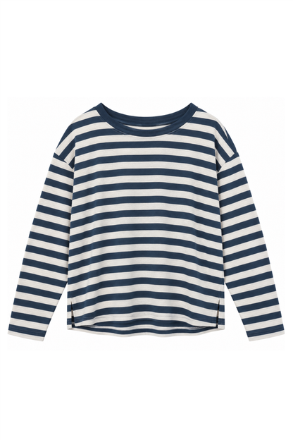 Sample - Oversize Stripe Tee - Medium