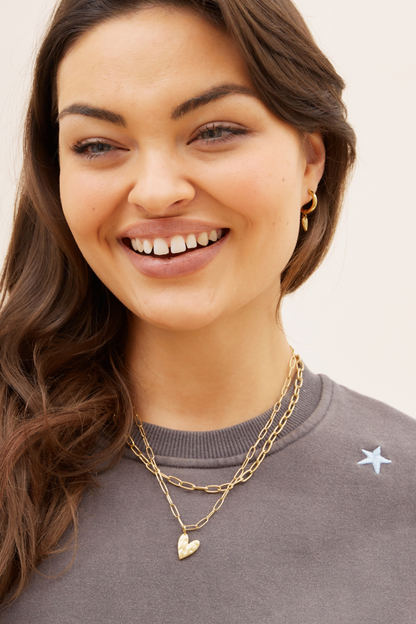 O&F Paper Clip Necklace