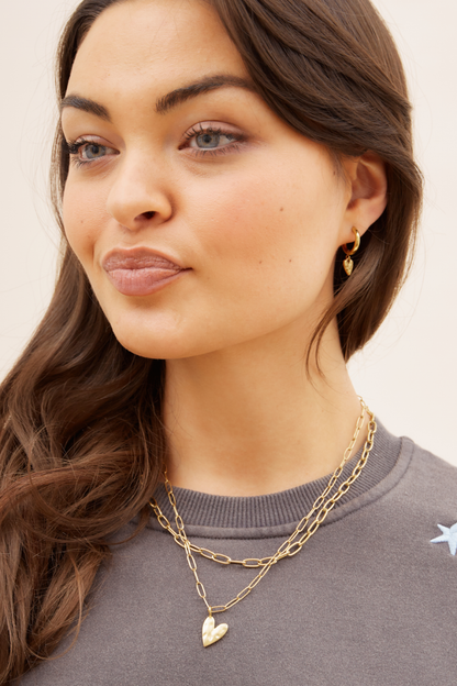 O&F Paper Clip Necklace