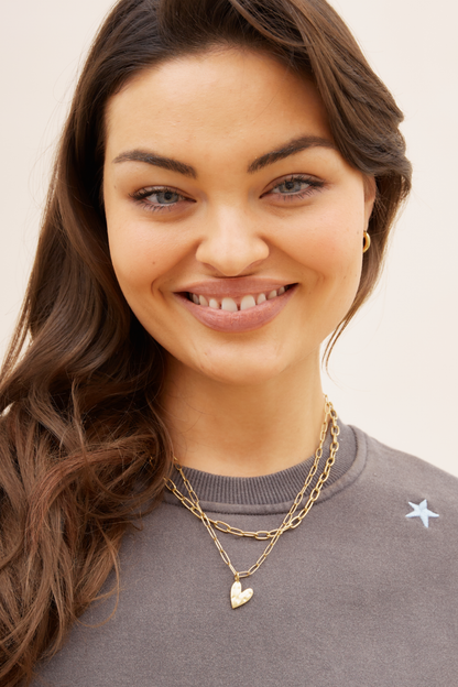 O&F Paper Clip Necklace