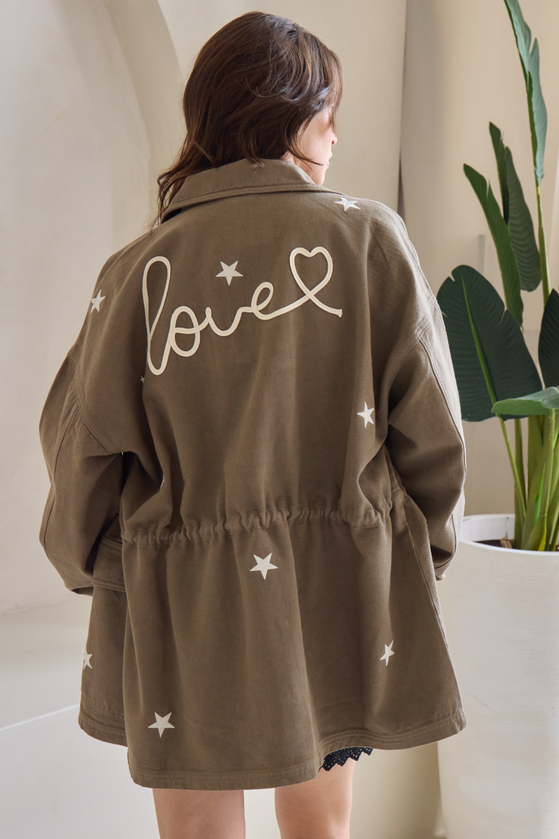 O&F Love Jacket - Khaki