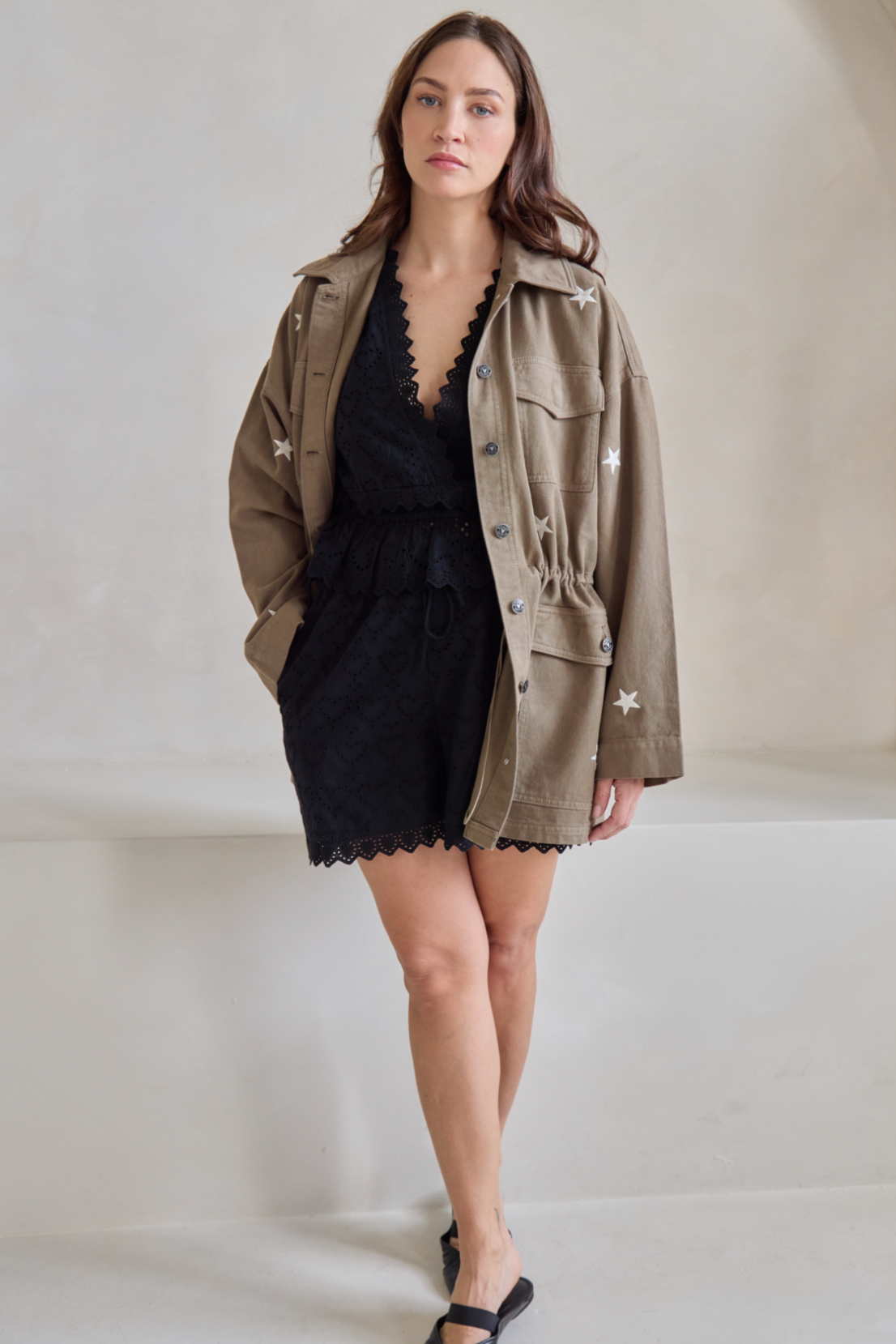 O&F Love Jacket - Khaki