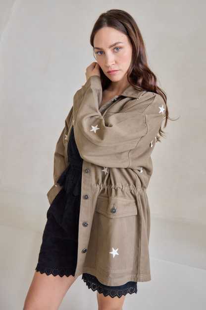 O&F Love Jacket - Khaki