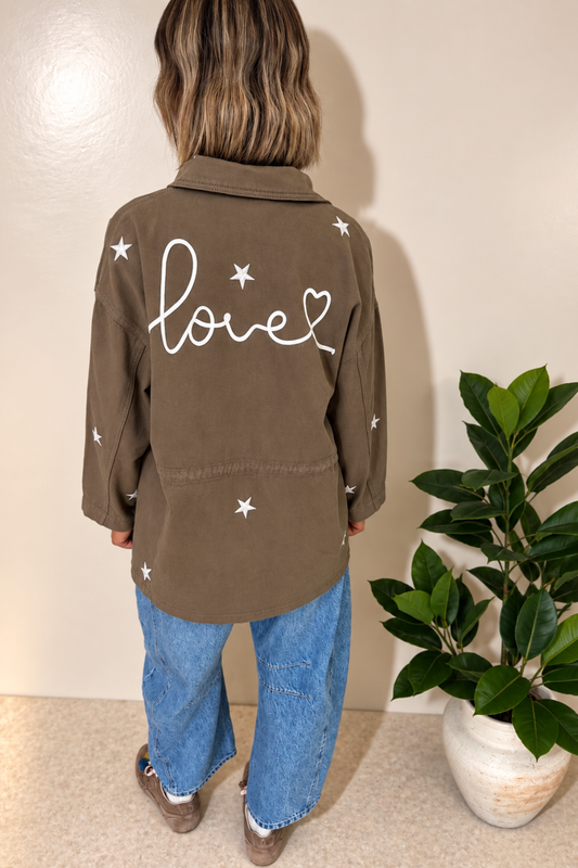 O&F Love Jacket - Khaki