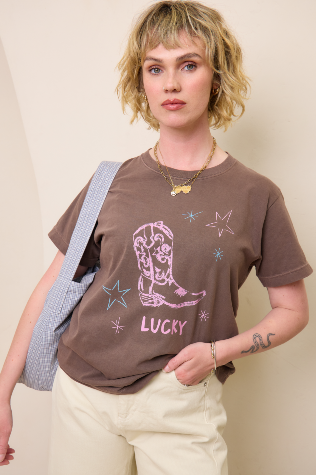 Sample -Lucky Tee - Size Small