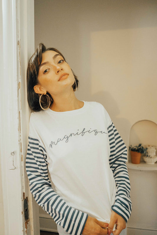 Sample: Magnifique Long sleeve Tee - Large