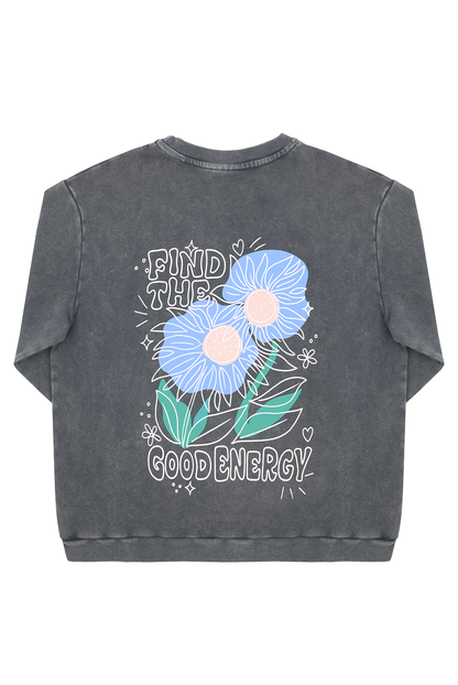 O&F Find The Good Energy Sweatshirt
