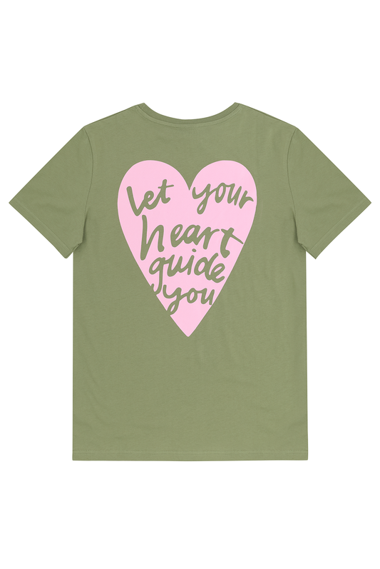 Sample: Let Your Heart Guide You Tee - Small