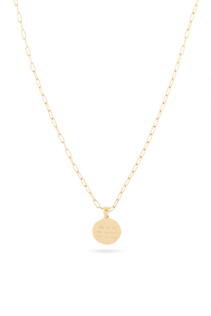 O&F BE Pendant Necklace