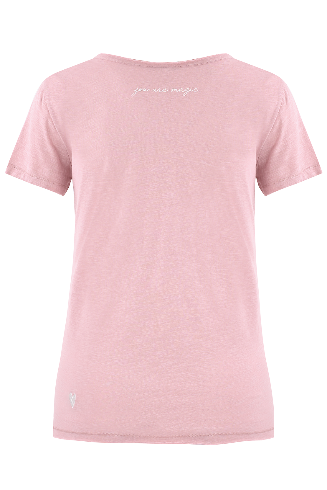 Sample: V Neck Tee - Pink - XS