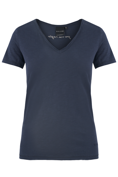 O&F You Are Magic - Navy V Neck Tee