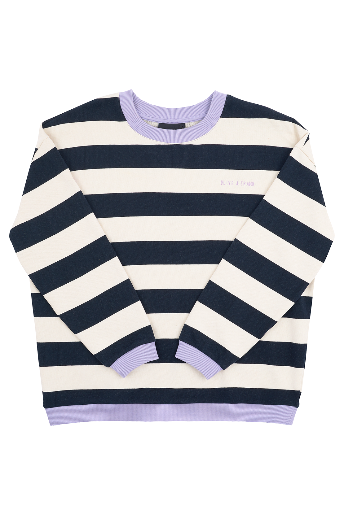 Sample: Block Stripe Sweatshirt - Small