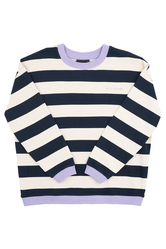 Sample: Block Stripe Sweatshirt - Small