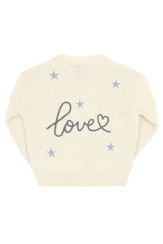 Faulty: Kids Love Cardigan - 3-4 years