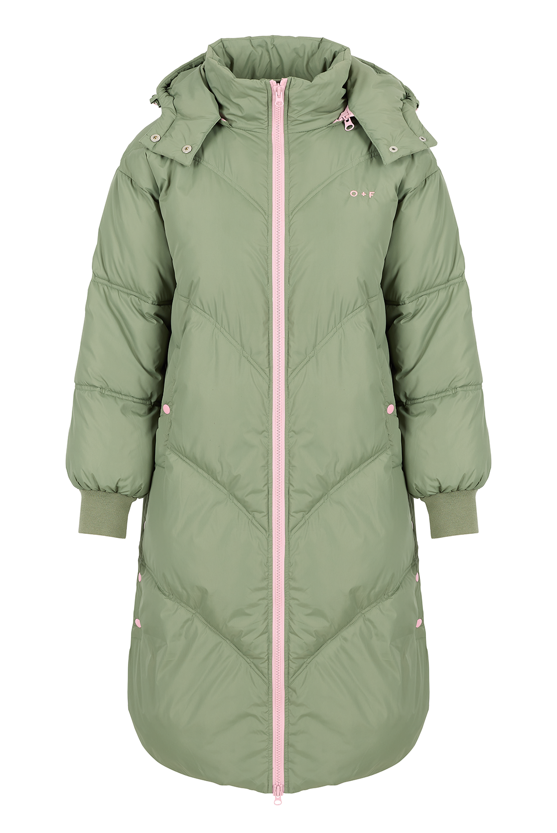 Sample: Longline Puffer Coat - Large
