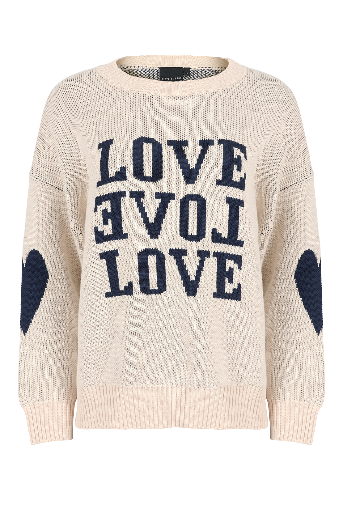 O&F Love Love Love Jumper
