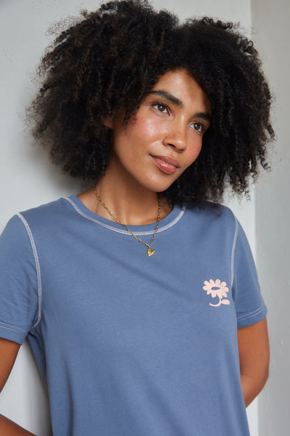 O&F Anemone T-shirt Dress