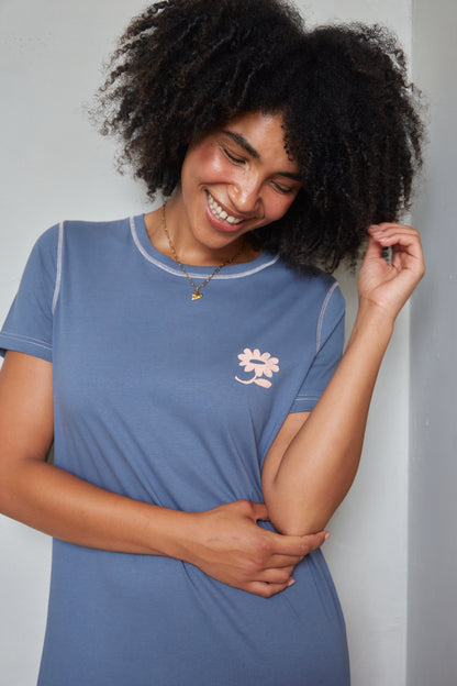 O&F Anemone T-shirt Dress