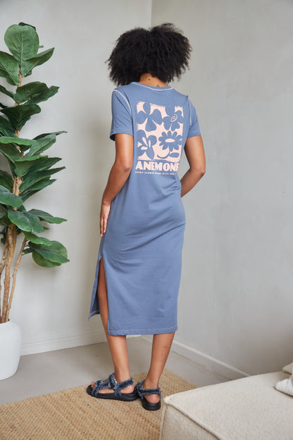 O&F Anemone T-shirt Dress