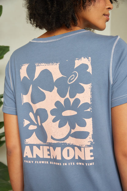 O&F Anemone T-shirt Dress