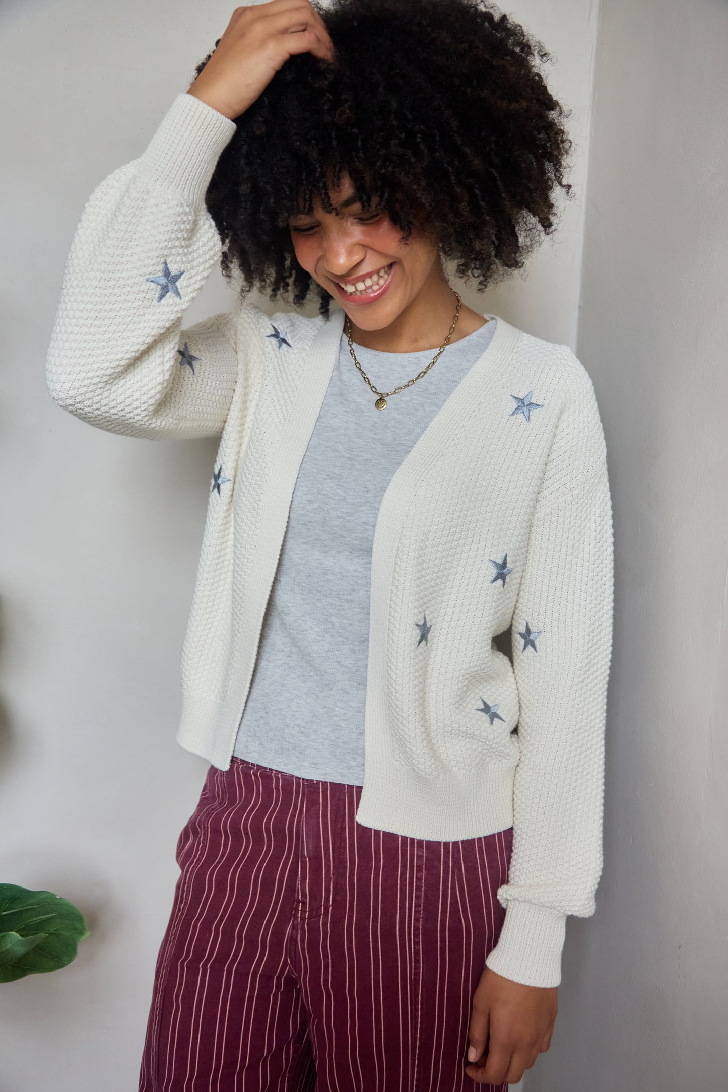 O&F Love Cardigan - Cream