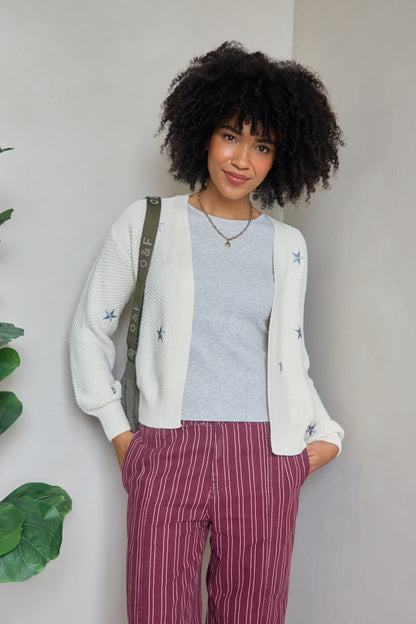 O&F Love Cardigan - Cream