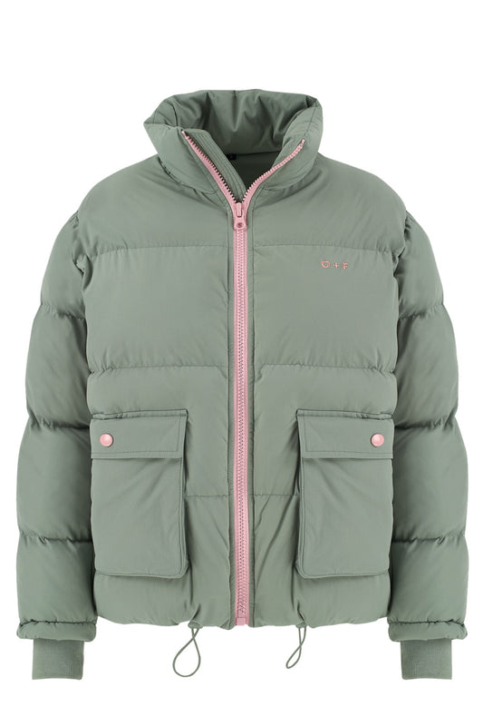 Faulty: Sage Puffer Coat - XL