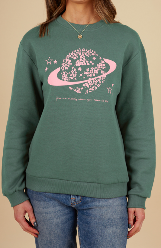 Sample: Exactly Where You're Meant To Be Sweatshirt - Medium