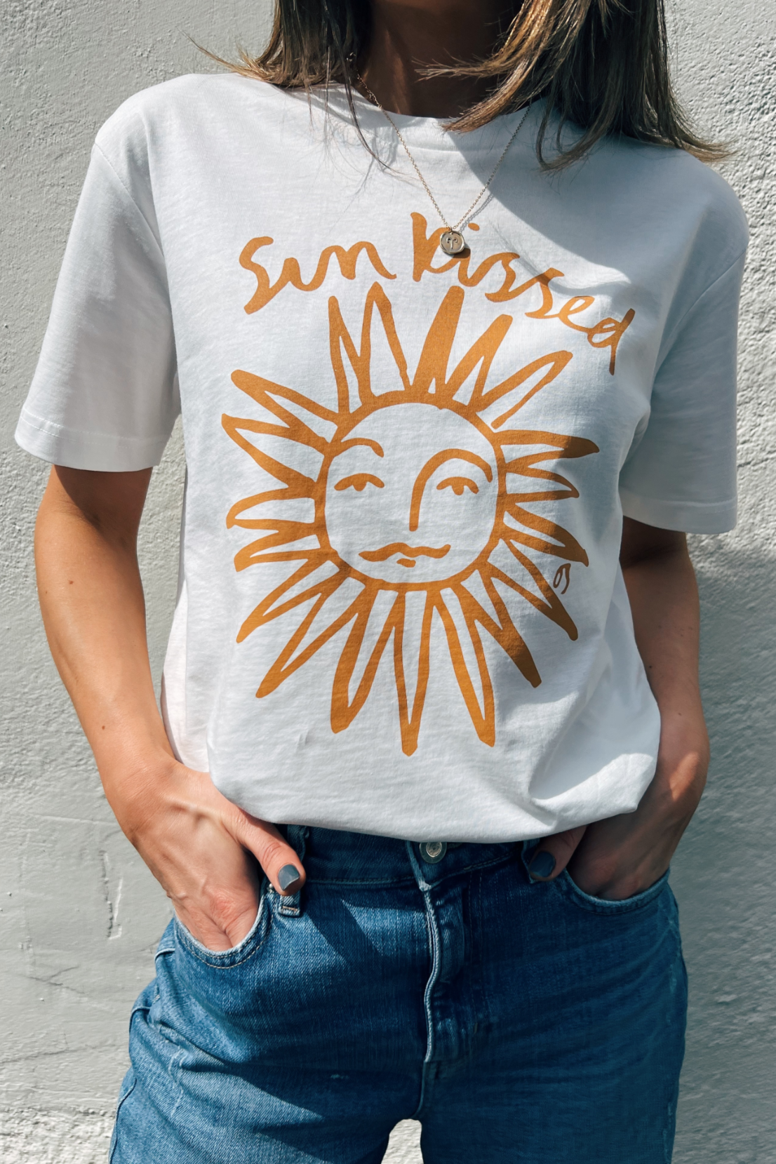 Sun kissed t deals shirt