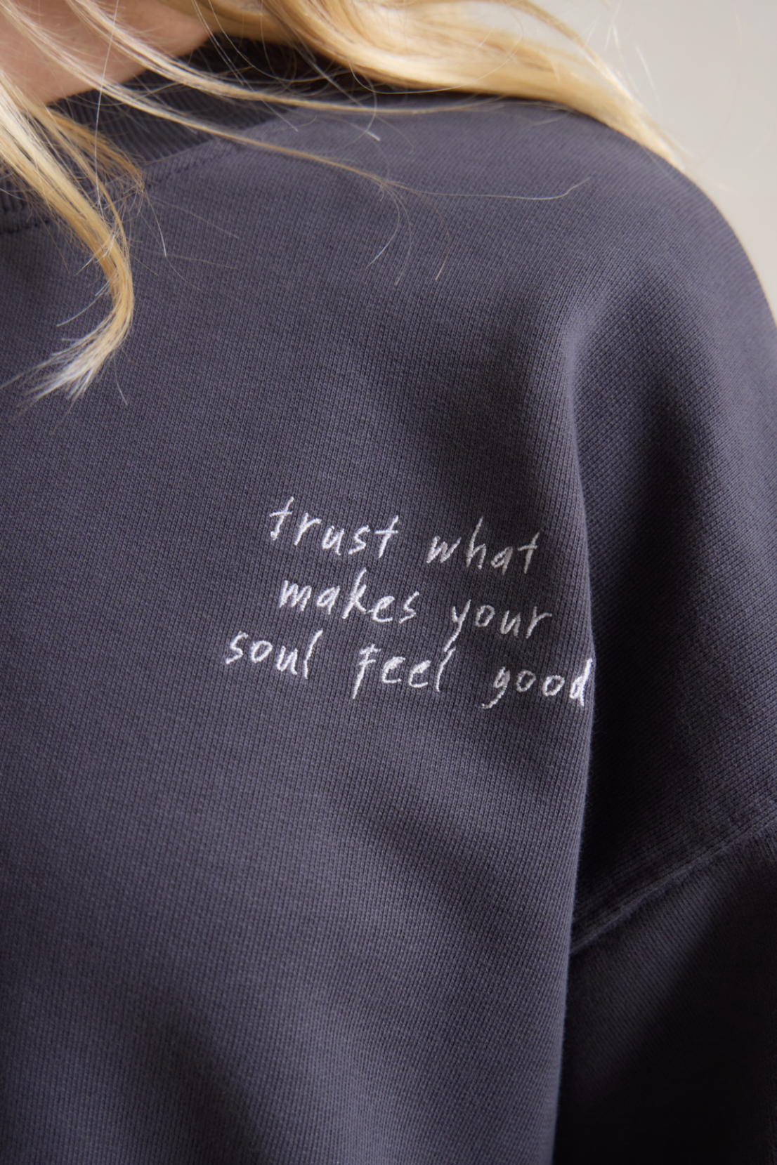 O&F Trust What Makes Your Soul Feel Good Sweatshirt