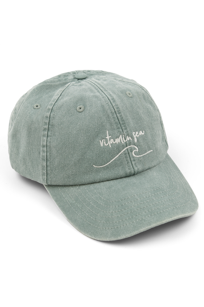 Vitamin Sea Embroidered Cap