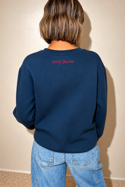 O&F Festive Wreath Sweatshirt
