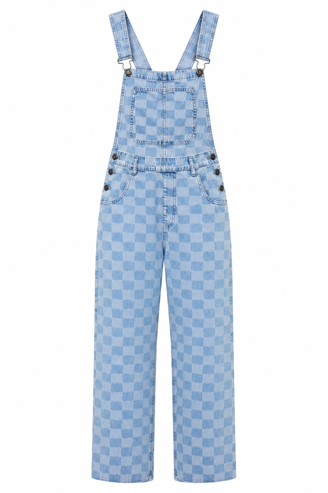Sample: Checkerboard Dungarees - Small
