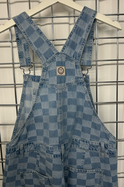 Sample: Checkerboard Dungarees - Small