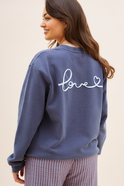 O&F Love Washed Sweatshirt