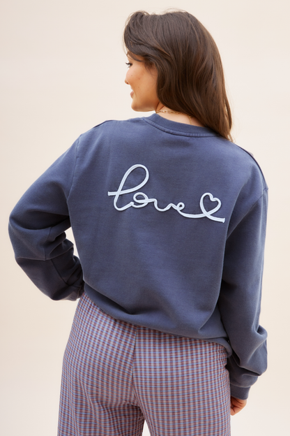 O&F Love Washed Sweatshirt