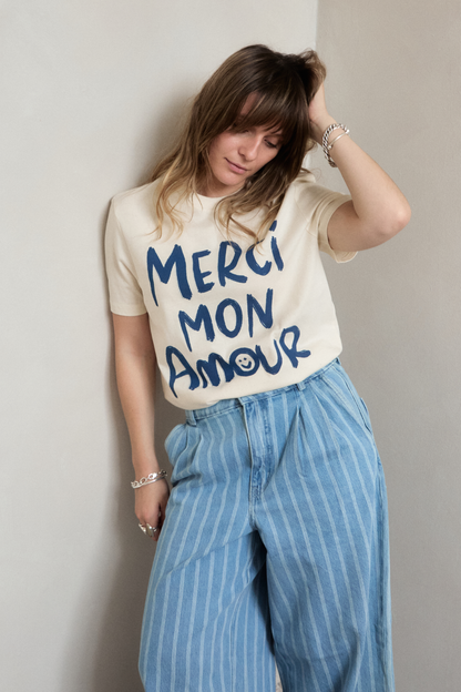 O&F Merci Mon Amour Tee
