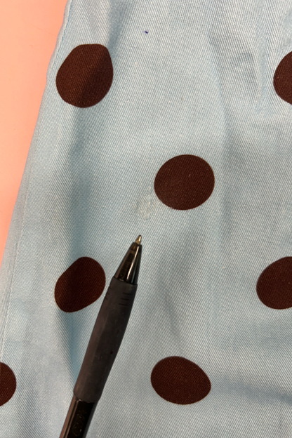 Sample: Polka Dot Wrap Dress - Small