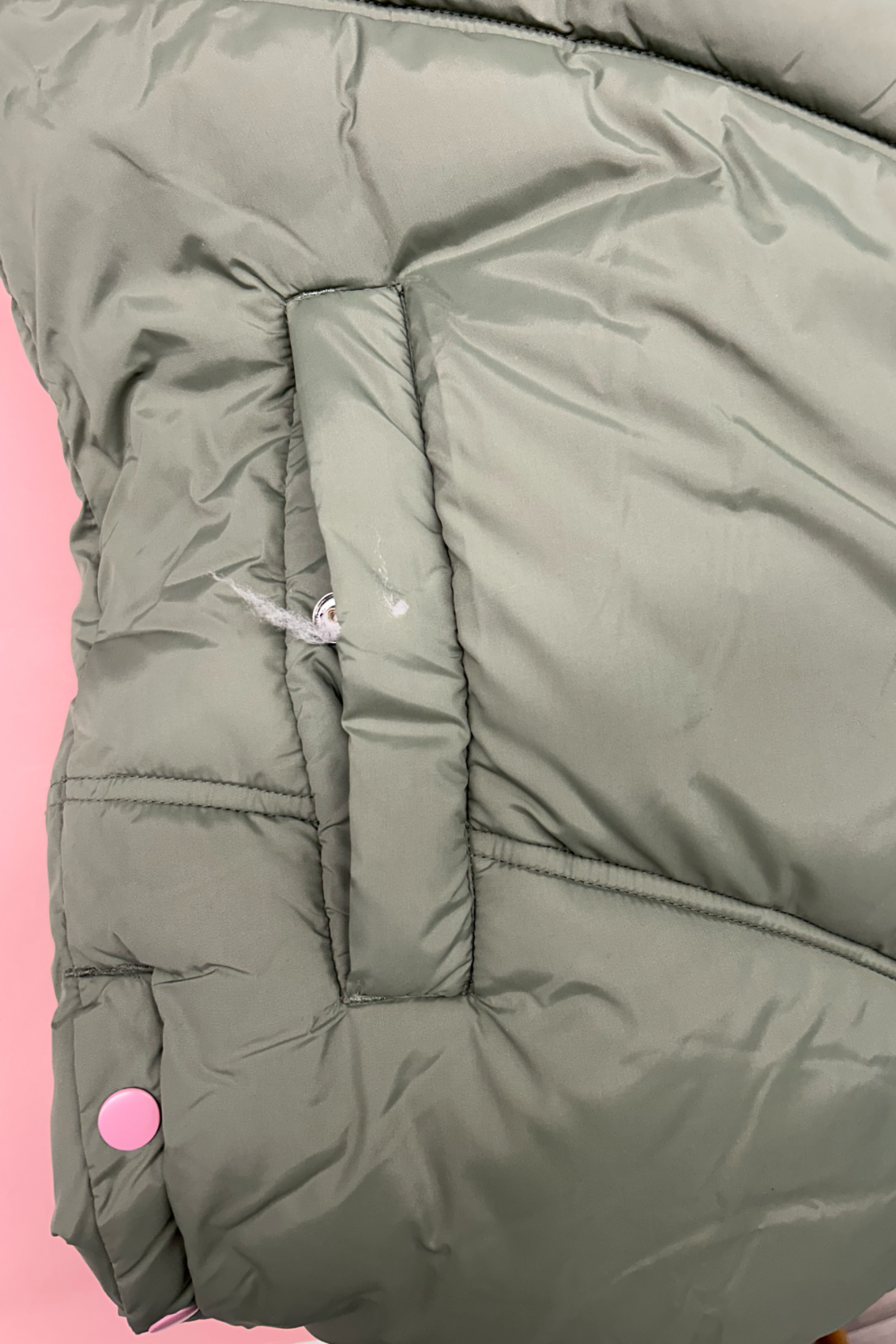 Sample: Longline Puffer Coat - Large