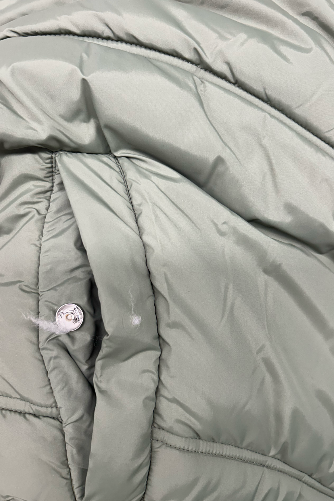 Sample: Longline Puffer Coat - Large