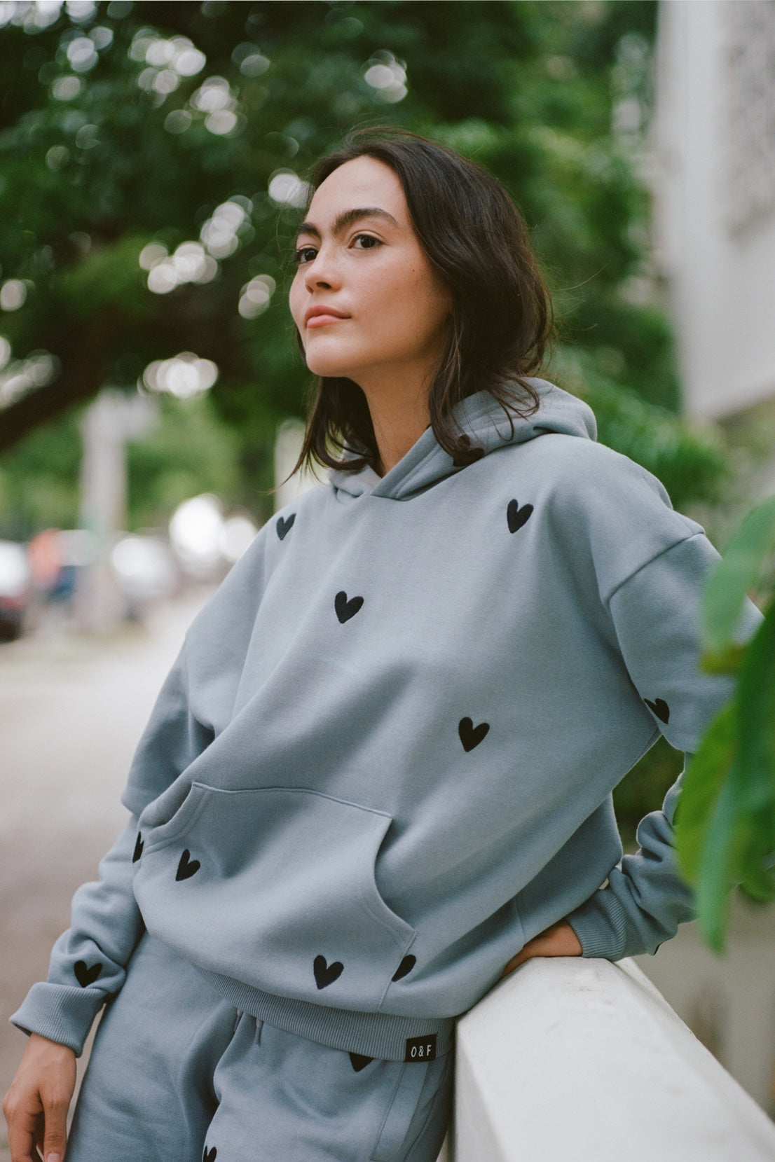 Ou0026F Heart Embroidered Hoodie – Olive and Frank