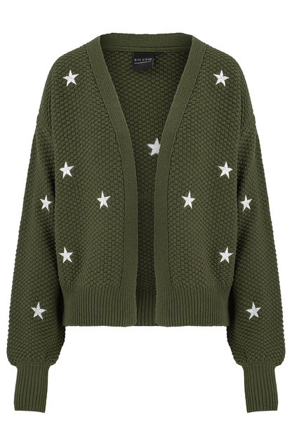 O&F Love Cardigan - Khaki