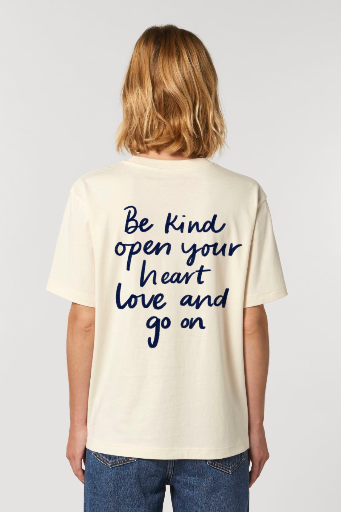 O&F Open Your Heart Oversized Tee